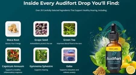 How does Audifort hearing support supplement work to support ear health and daily wellness
